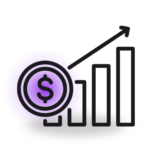 Ikona symbolizująca skuteczną sprzedaż dzięki naszym działaniom marketingowym